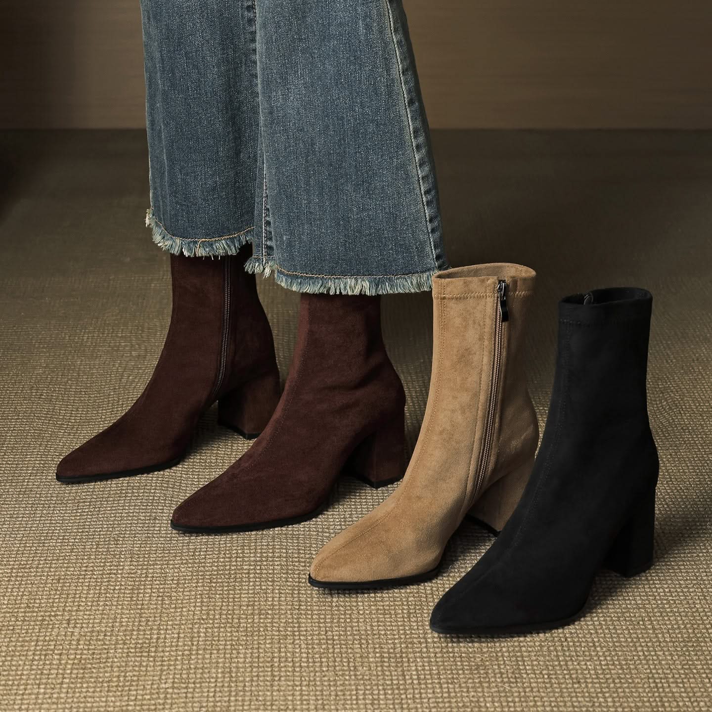 SIENNA | Ankle boots with block heel