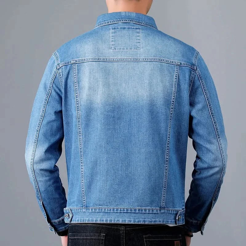 BILLY | Denim jacket with structured fit