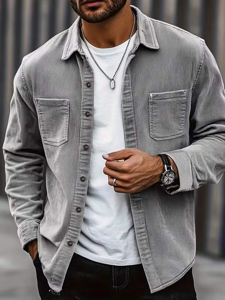 HARRIS | Corduroy shirt-jacket