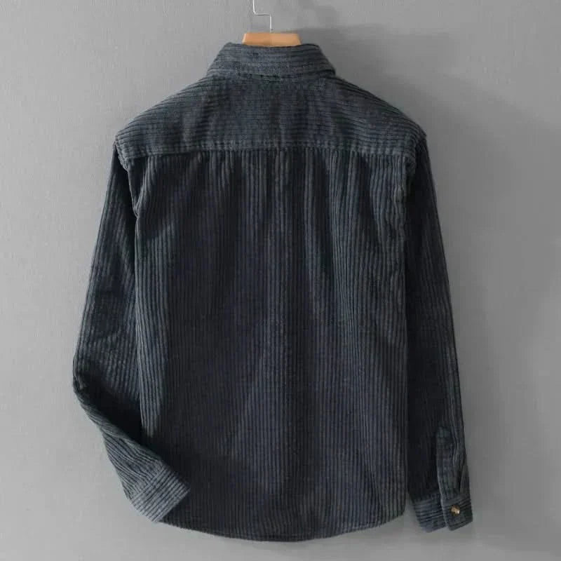HAWTHORNE | Corduroy shirt with button-down front