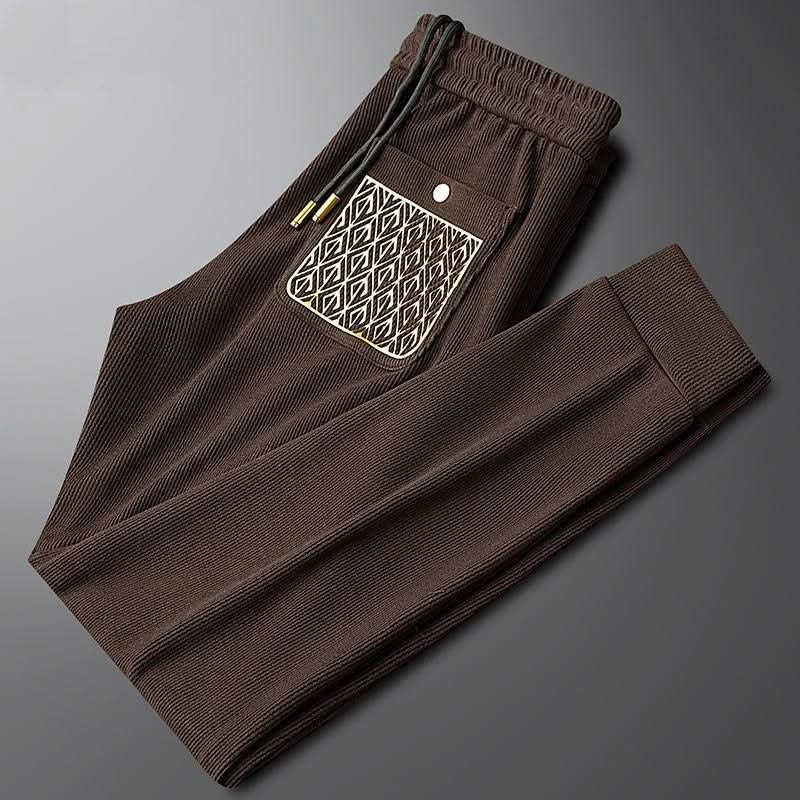 CAVO | Pants with ribbed texture