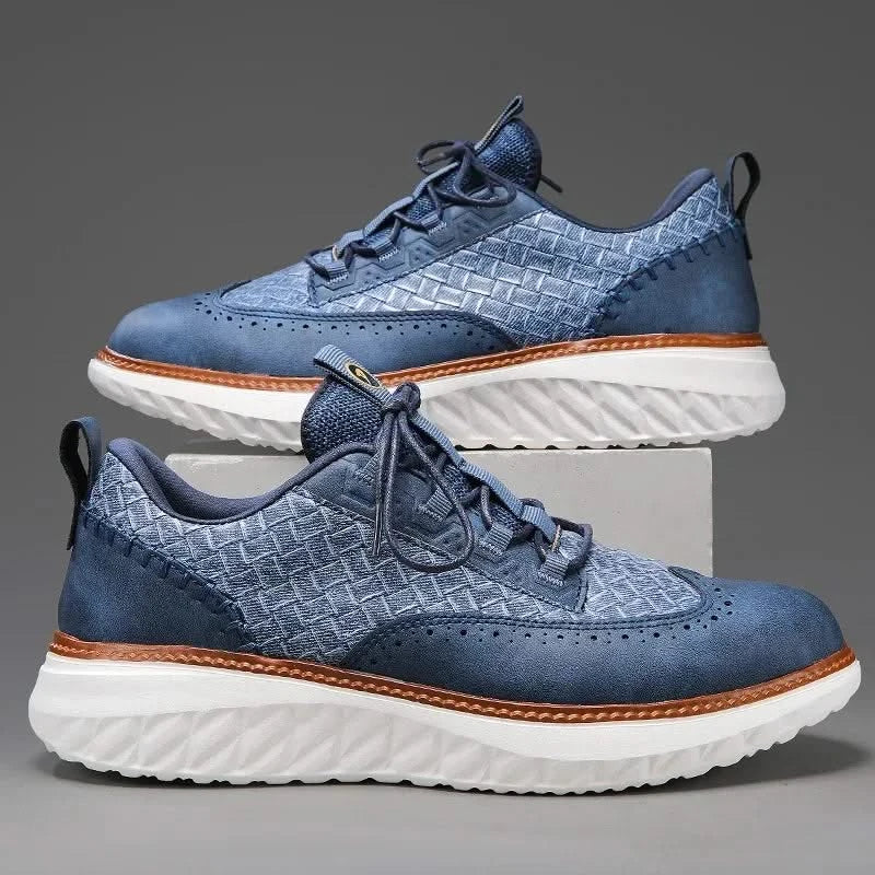 ALDEN | Leather sneaker with orthopedic insole