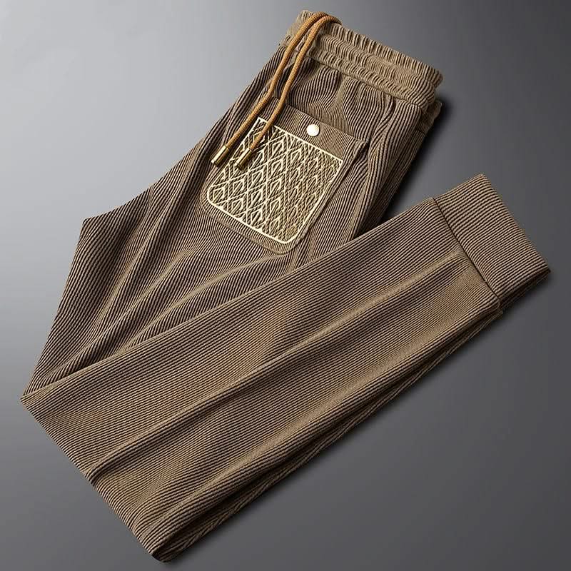 CAVO | Pants with ribbed texture