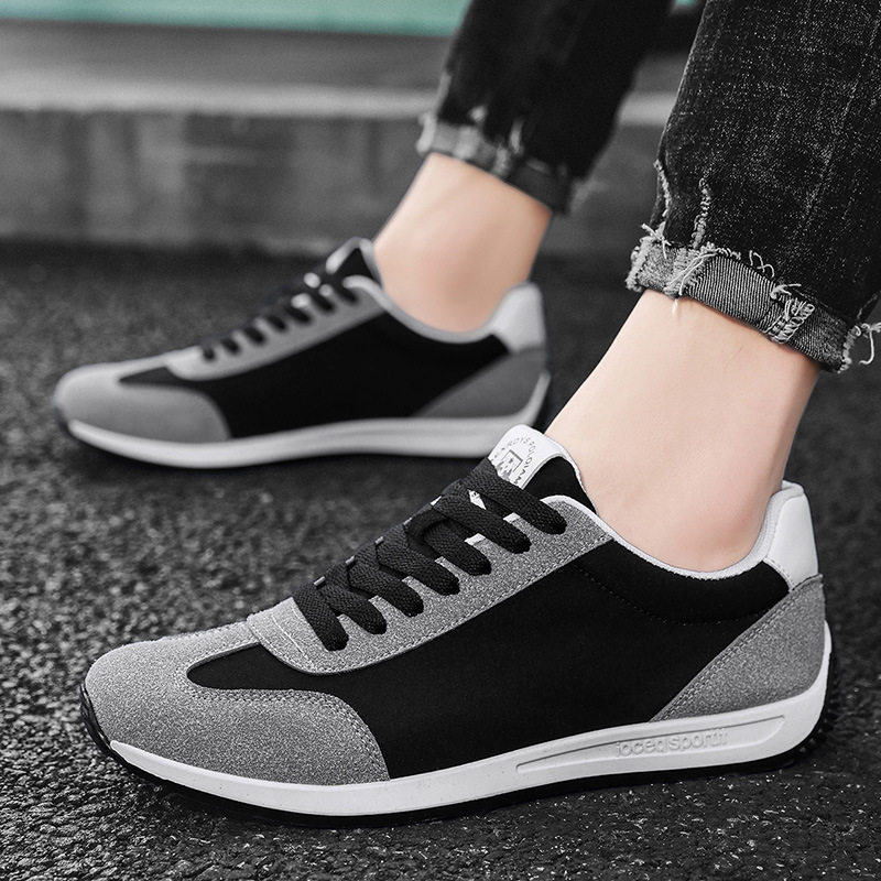 LYON | Retro sneakers with suede overlay