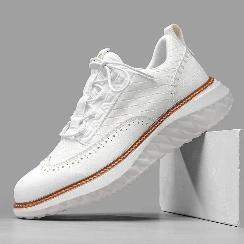 ALDEN | Leather sneaker with orthopedic insole