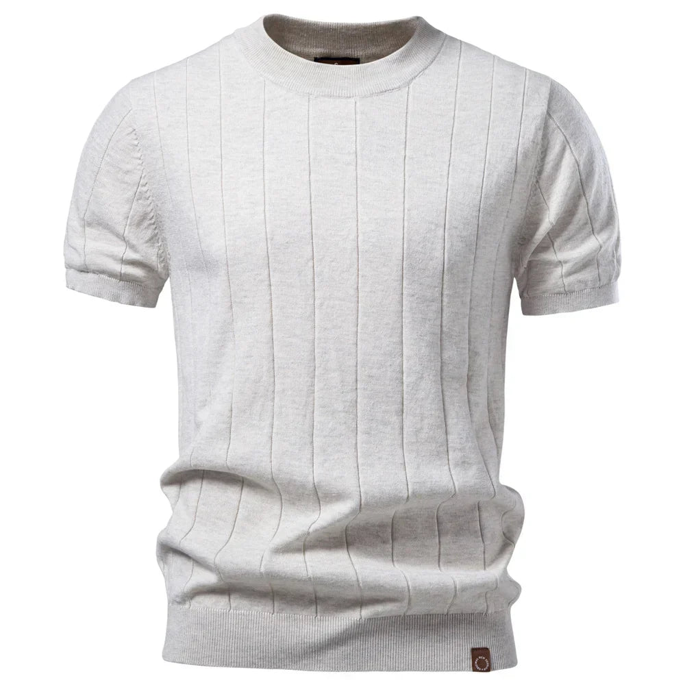 HARWICK | T-shirt with stripe detail