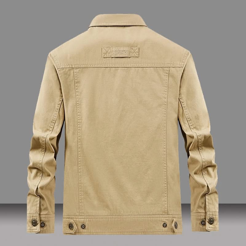 CALDWELL | Field jacket with snap-up closure