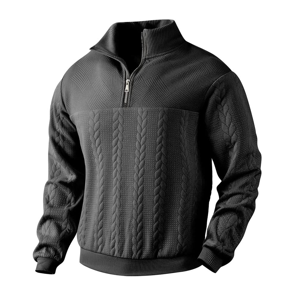 CAMDEN | Quarter zip jumper