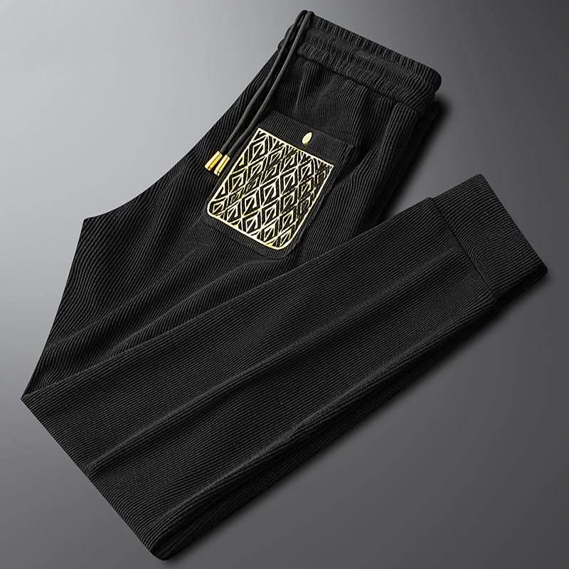 CAVO | Pants with ribbed texture