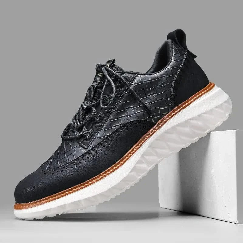 ALDEN | Leather sneaker with orthopedic insole