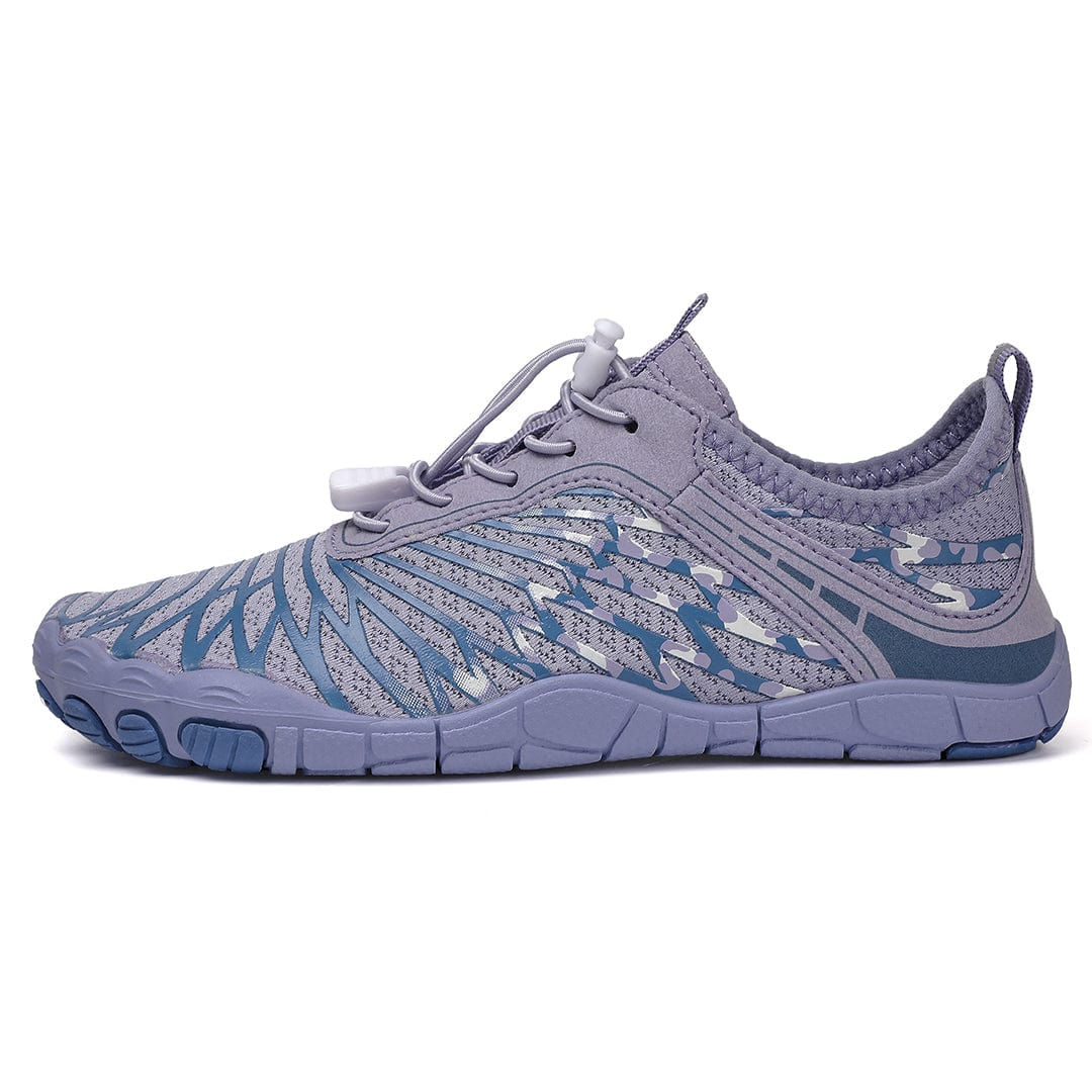 COREN | Barefoot shoes with lavender-blue pattern
