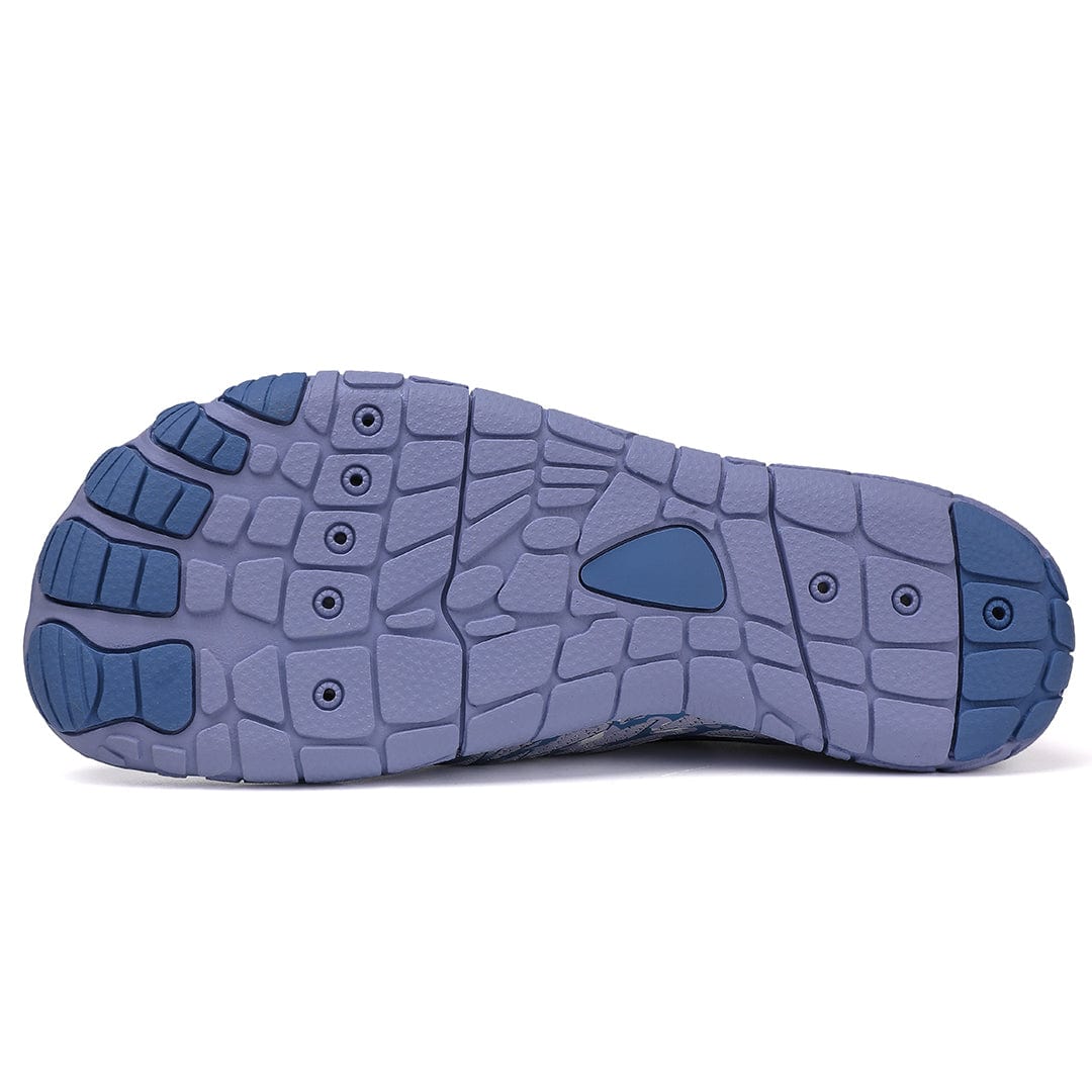 COREN | Barefoot shoe with lavender-blue pattern