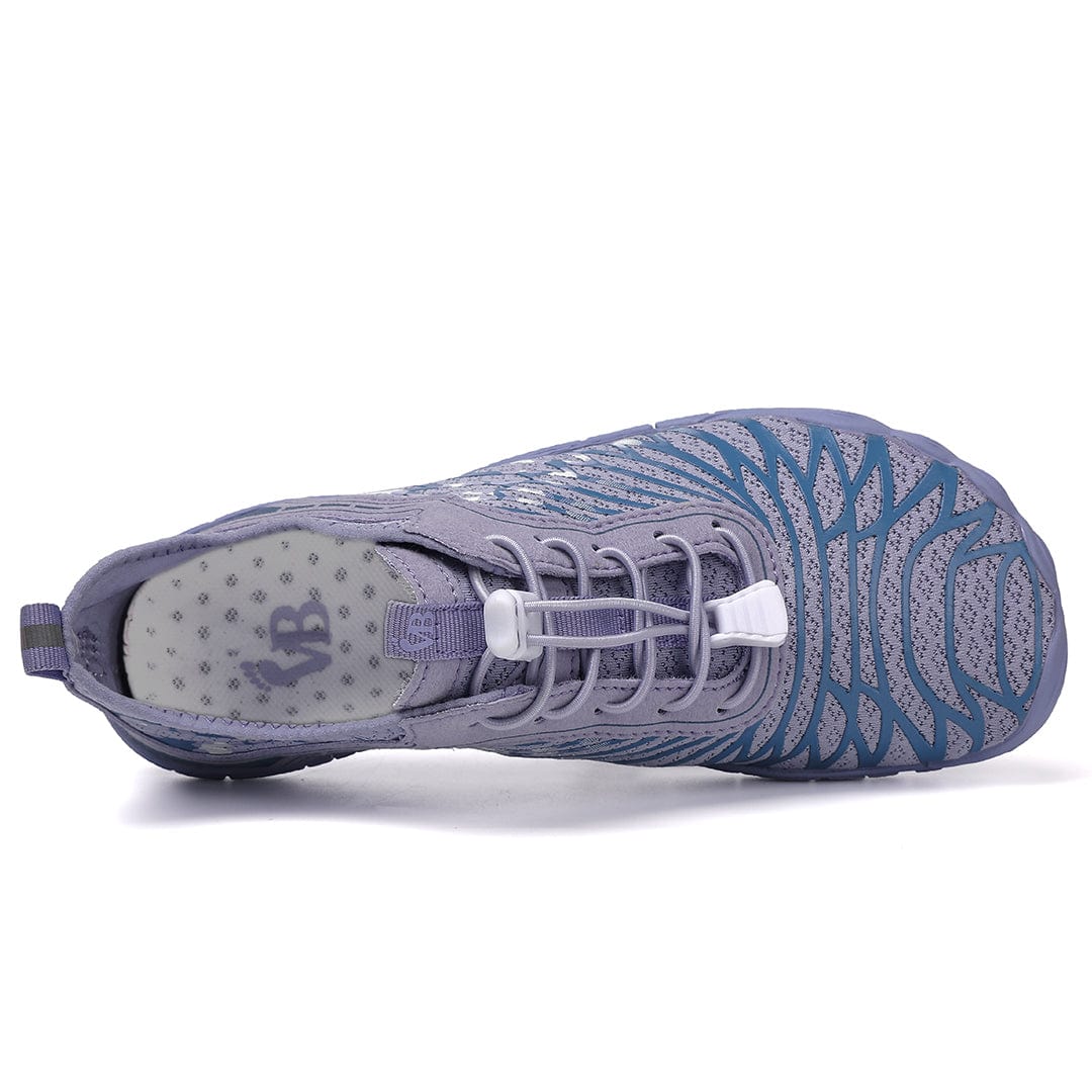 COREN | Barefoot shoes with lavender-blue pattern