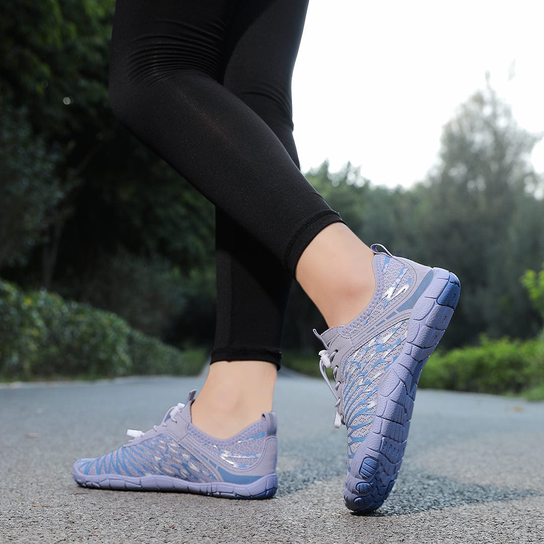 COREN | Barefoot shoes with lavender-blue pattern