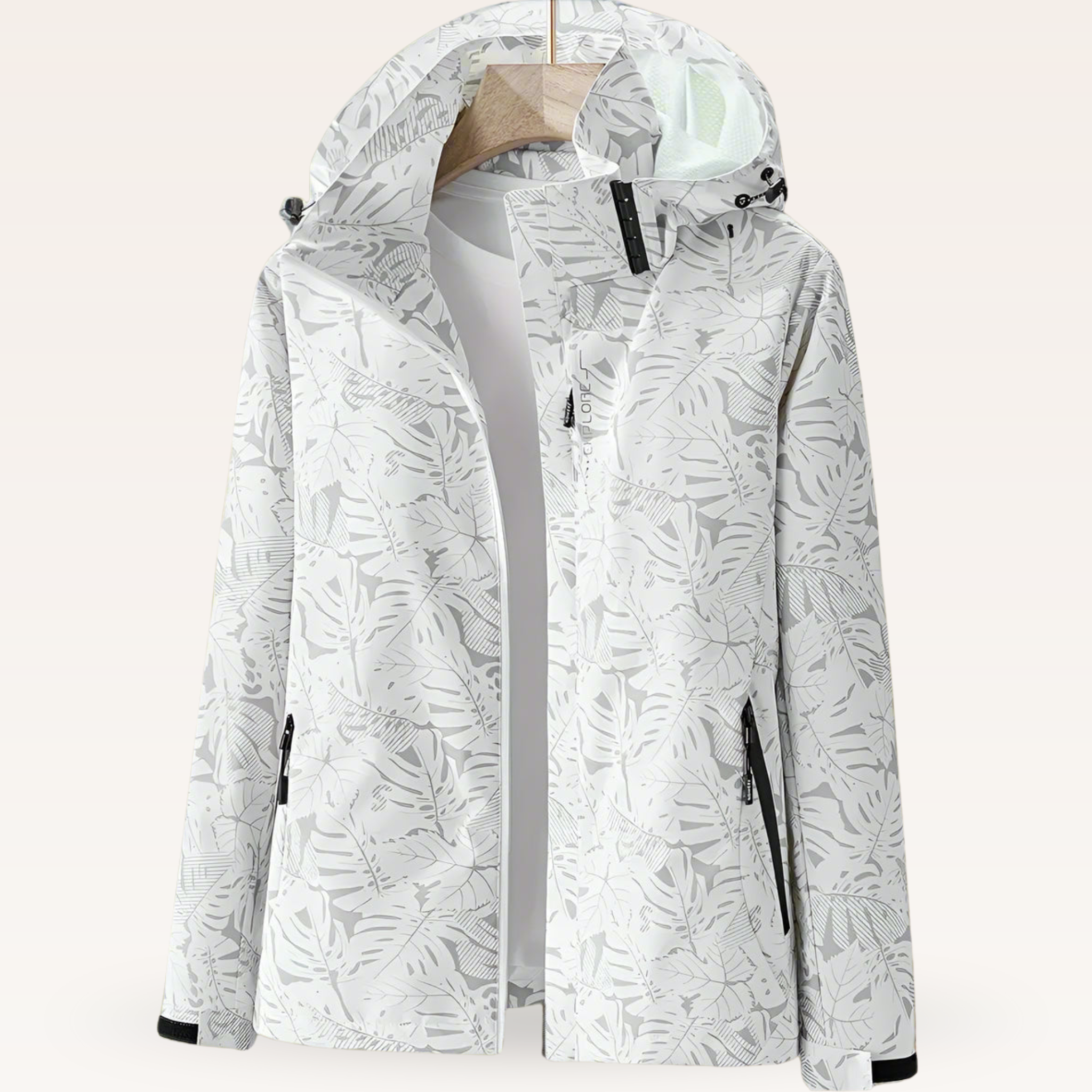 EDEN | Waterproof jacket with adjustable hood