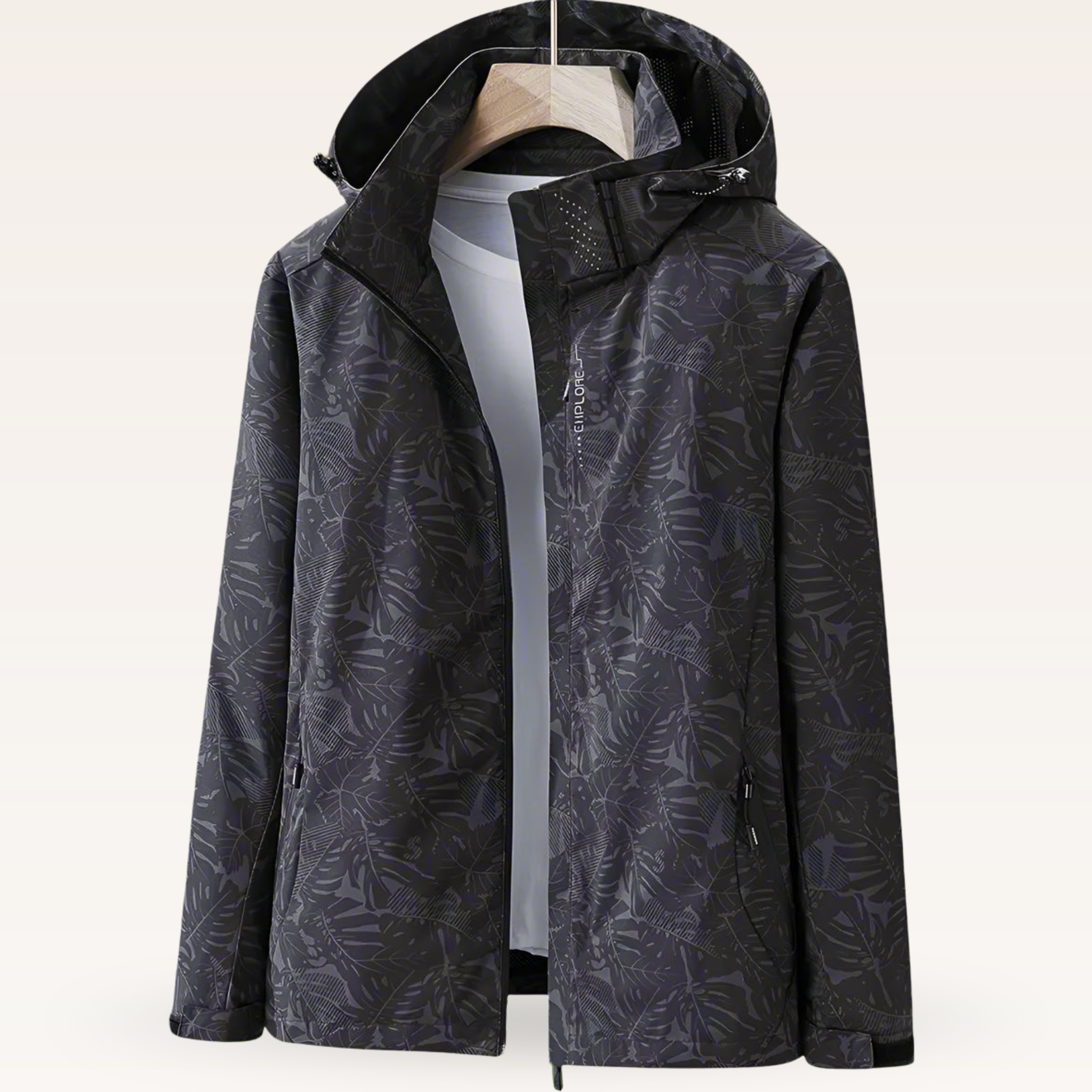 EDEN | Waterproof jacket with adjustable hood