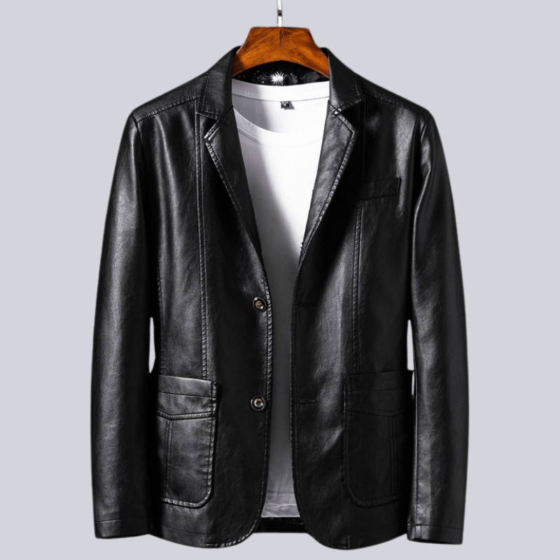 BLACKREACH | Leather jacket with pockets