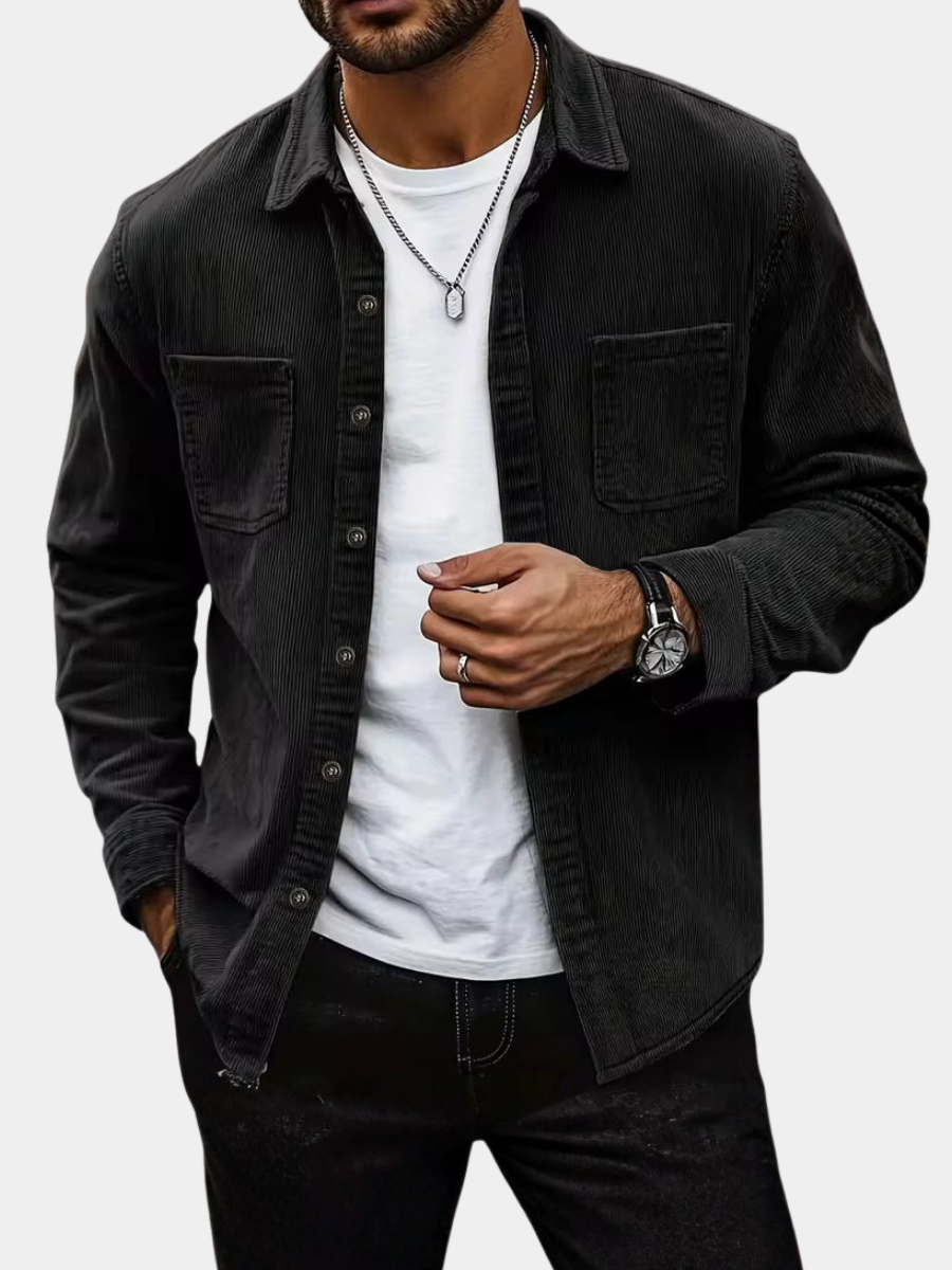 HARRIS | Corduroy shirt-jacket
