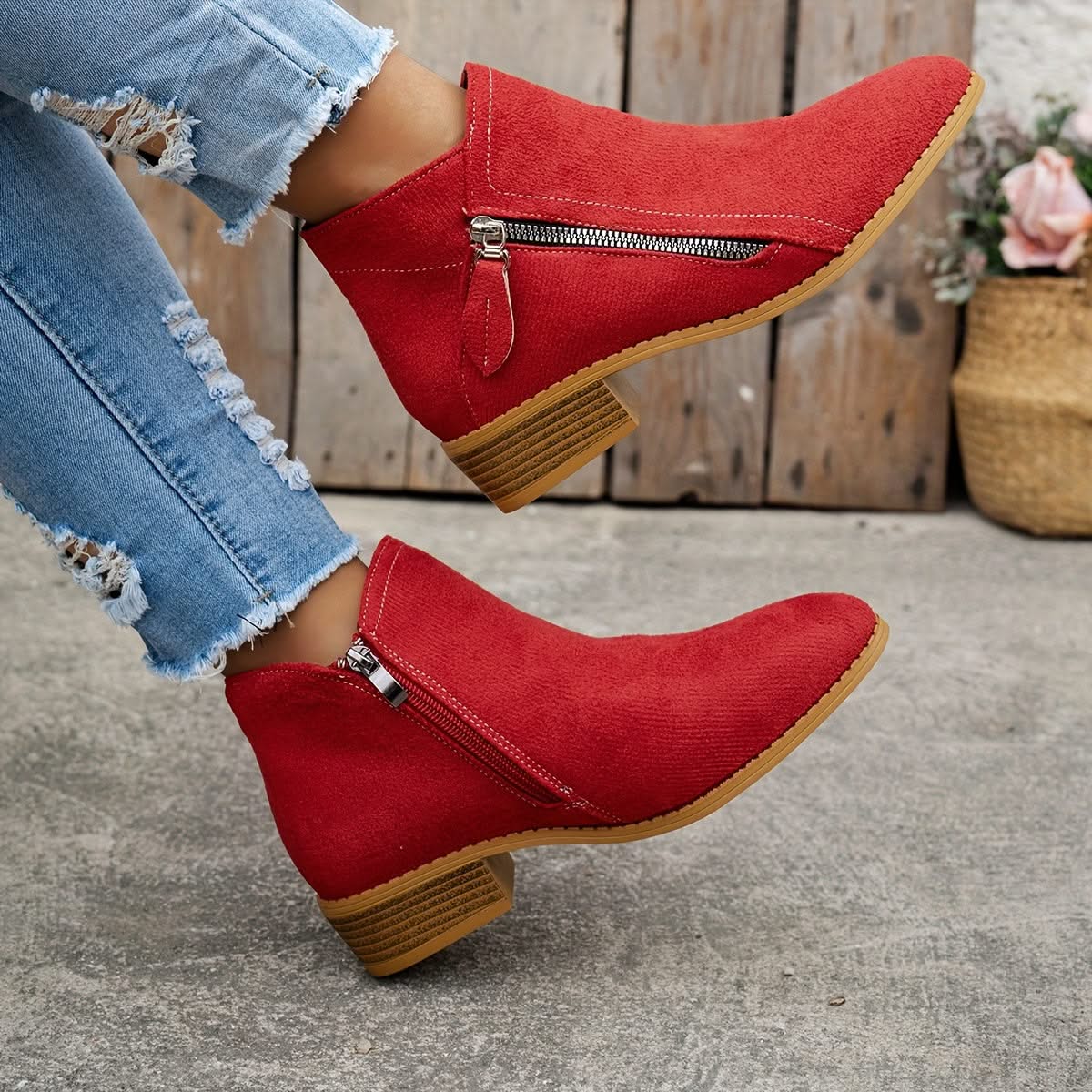 CALVERA | Boots with block heel