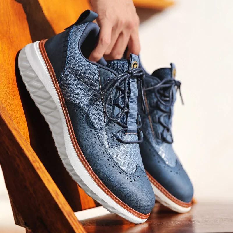 ALDEN | Leather sneaker with orthopedic insole