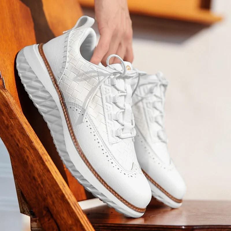 ALDEN | Leather sneaker with orthopedic insole