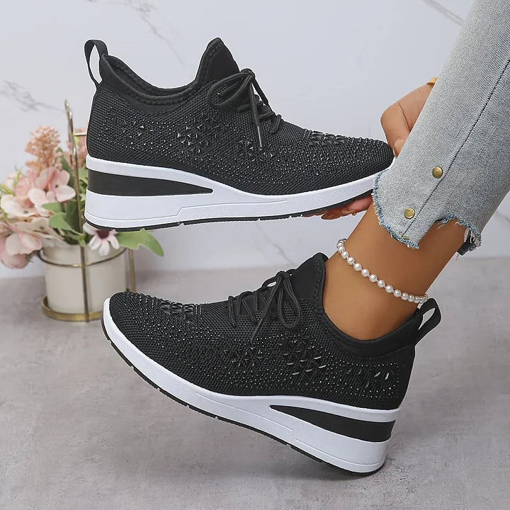 BONNIE | Orthopedic sneakers with sparkling detail