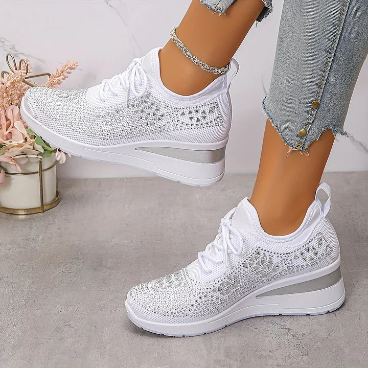 BONNIE | Orthopedic sneakers with sparkling detail