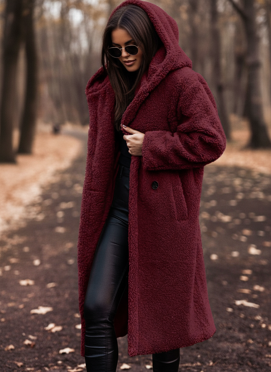 ASHFORD | Quilted coat with button front
