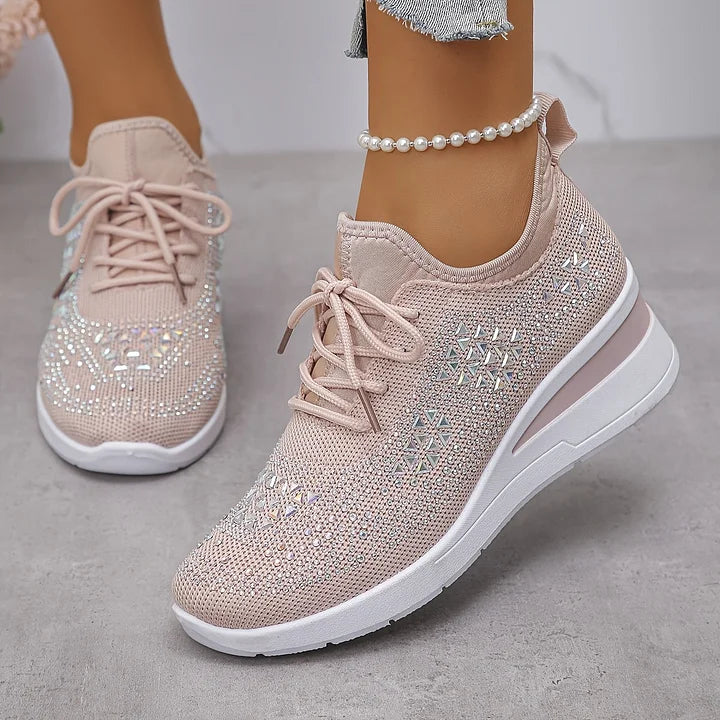 BONNIE | Orthopedic sneakers with sparkling detail