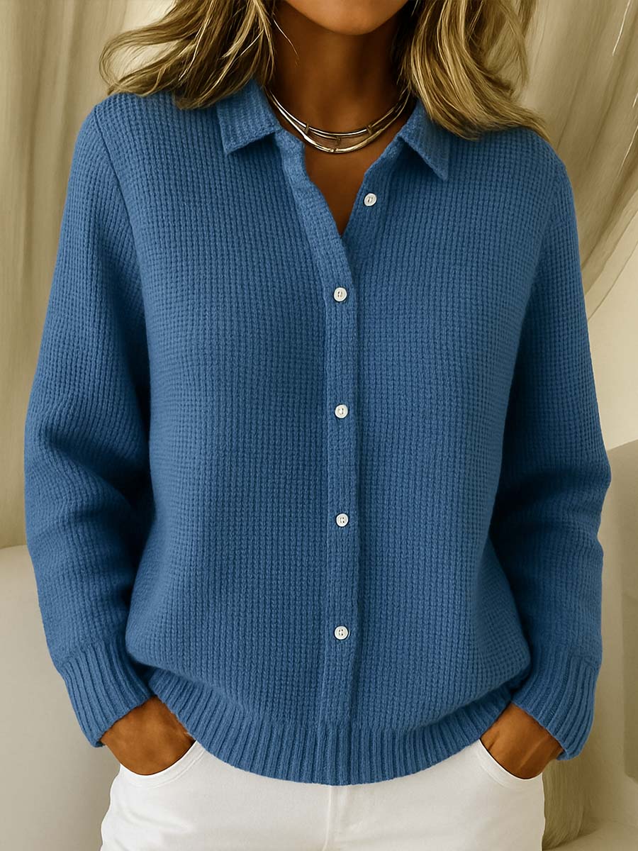 MAEVE | Knitted cardigan with button front