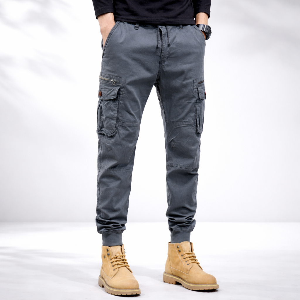 WADE | Cargo joggers with elasticated cuffs