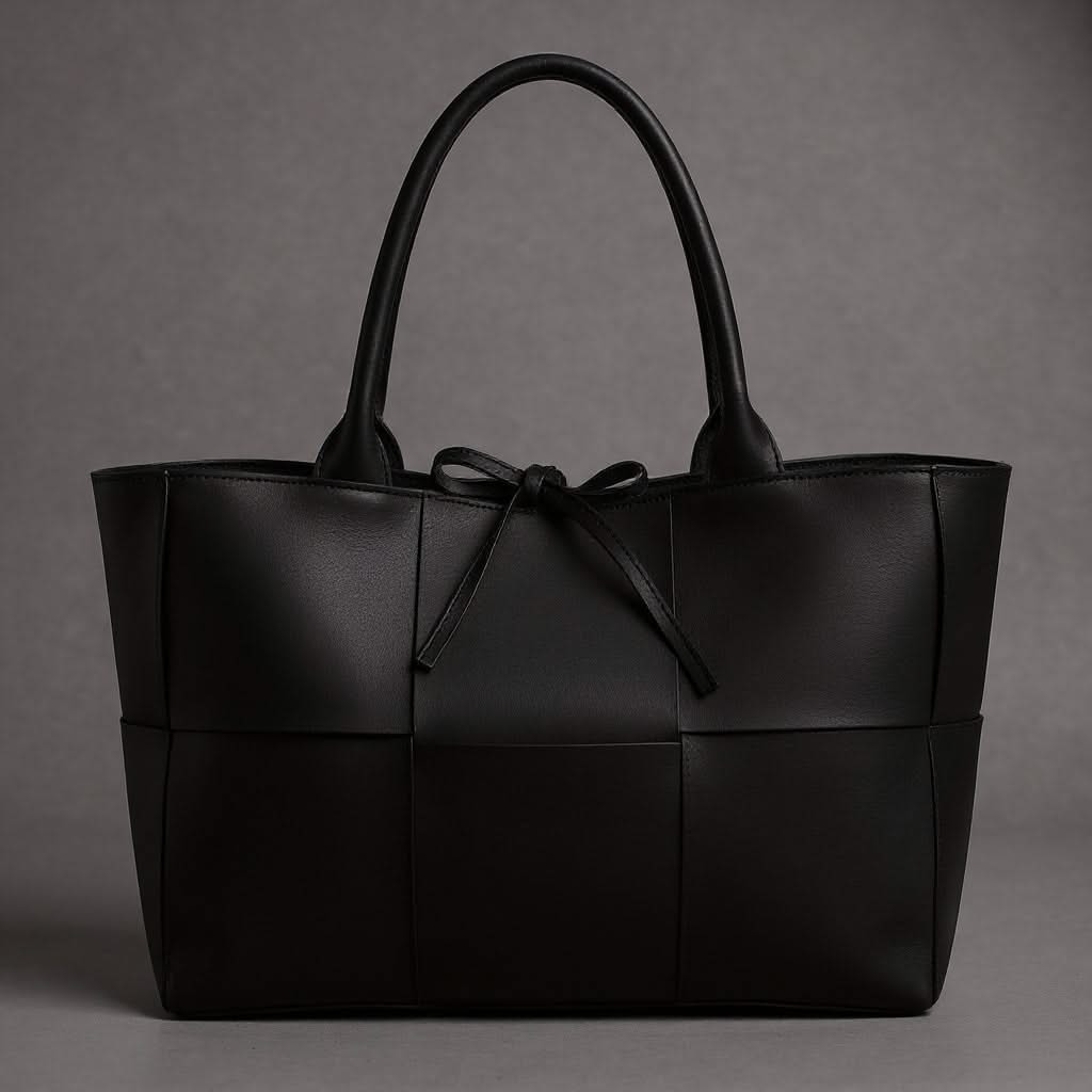 SIENNA | Tote bag with bow detail
