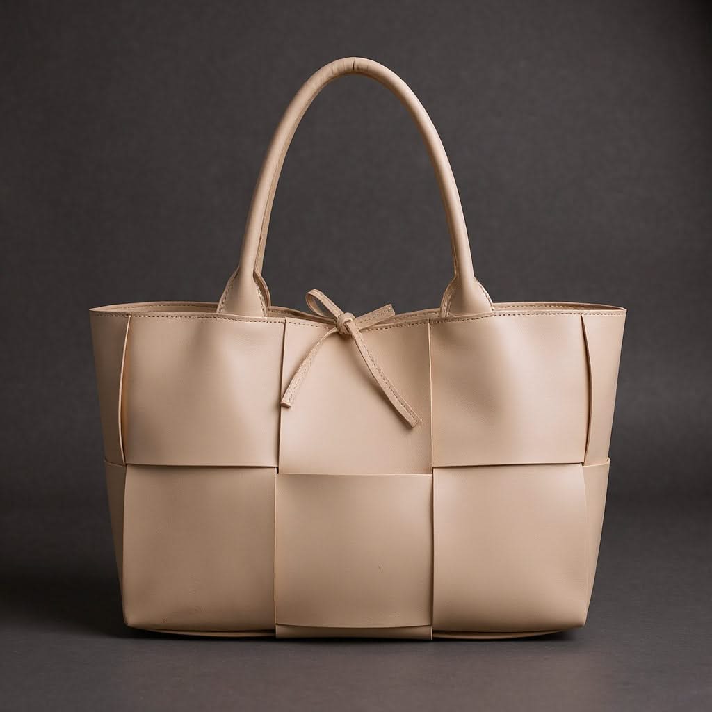 SIENNA | Tote bag with bow detail