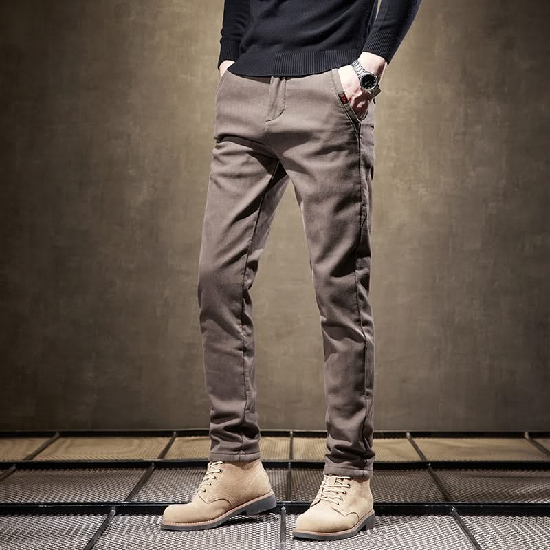 MASON | Slim-fit trousers with stretch cotton