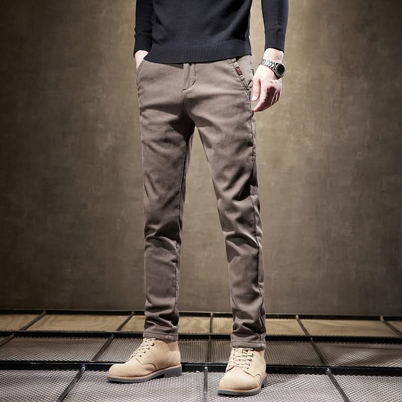 MASON | Slim-fit trousers with stretch cotton