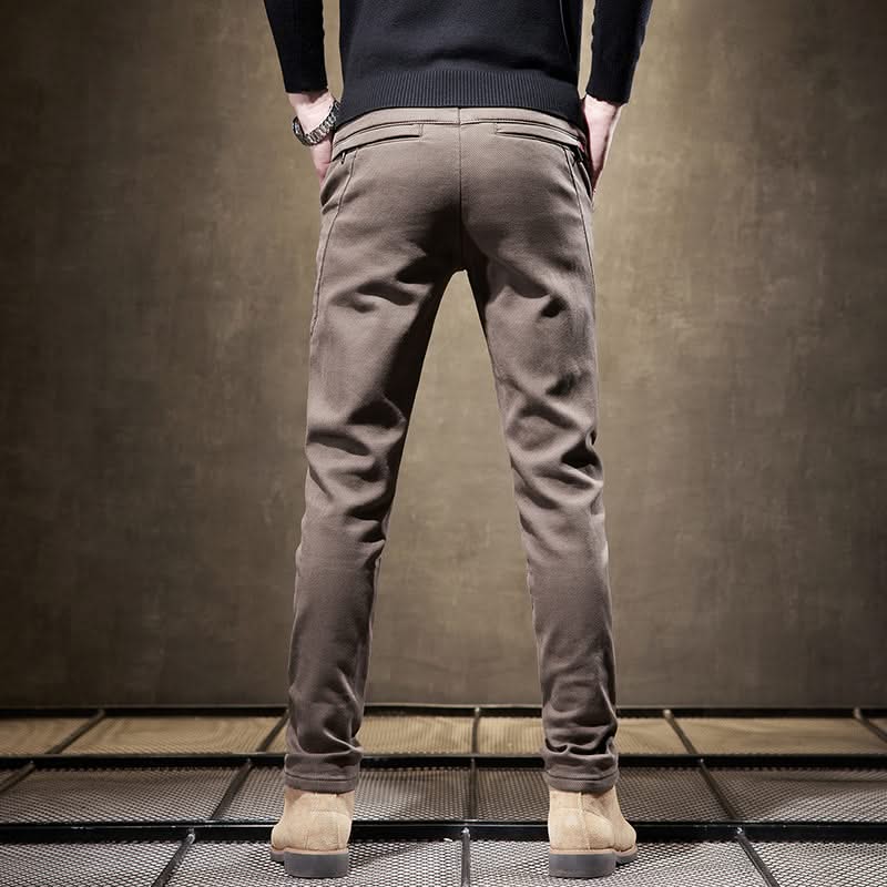 MASON | Slim-fit trousers with stretch cotton