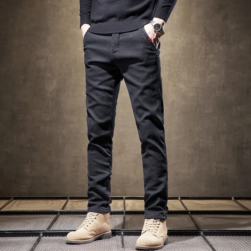 MASON | Slim-fit trousers with stretch cotton