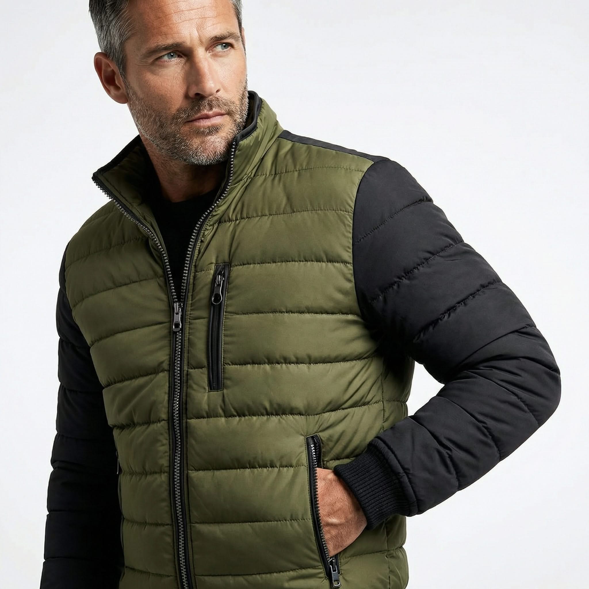 BLAKE | Quilted zip jacket