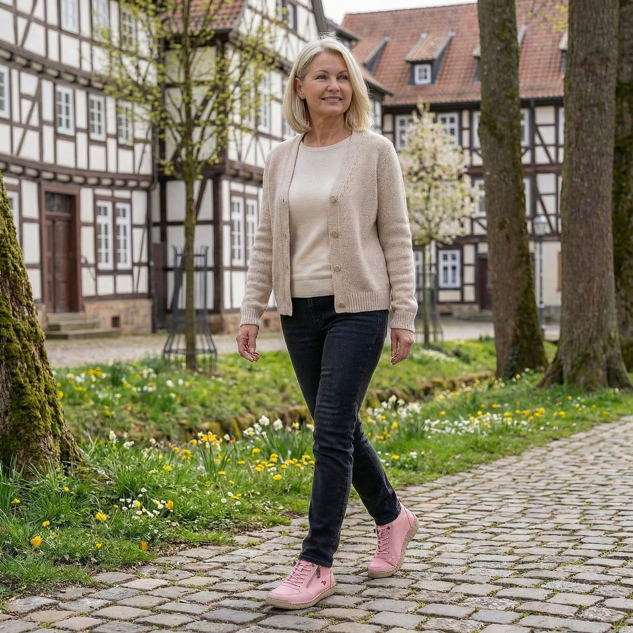 STELLA | Sneakers with ergonomic support sole