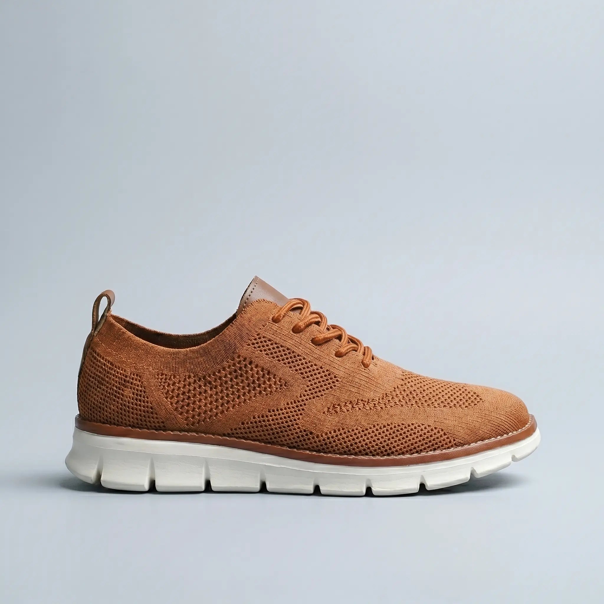OXFORD | Oxford sneaker with stretch-knit upper