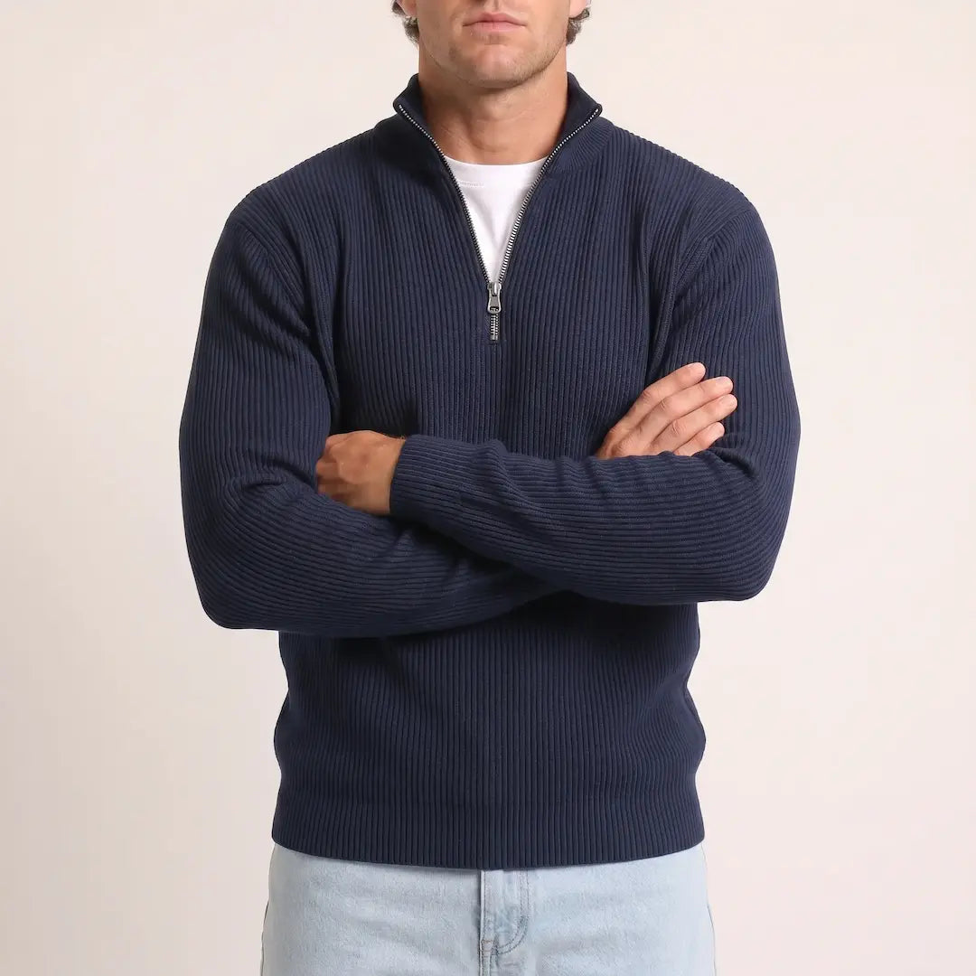 MOSMAN | Half-zip jumper