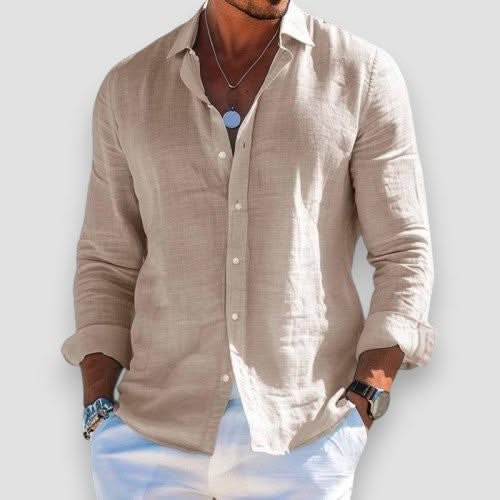 ALFIE | Linen shirt with relaxed fit