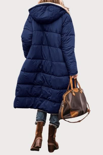 NOA | Reversible coat with fluid silhouette