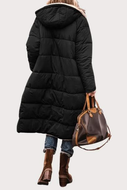 NOA | Reversible coat with fluid silhouette