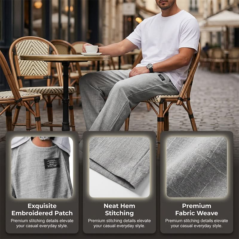 LIAM | Straight-leg pants with relaxed fit