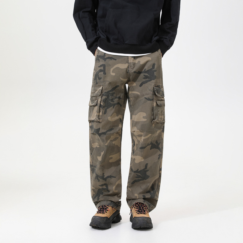 ZAYNE | Cargo trousers with camo print