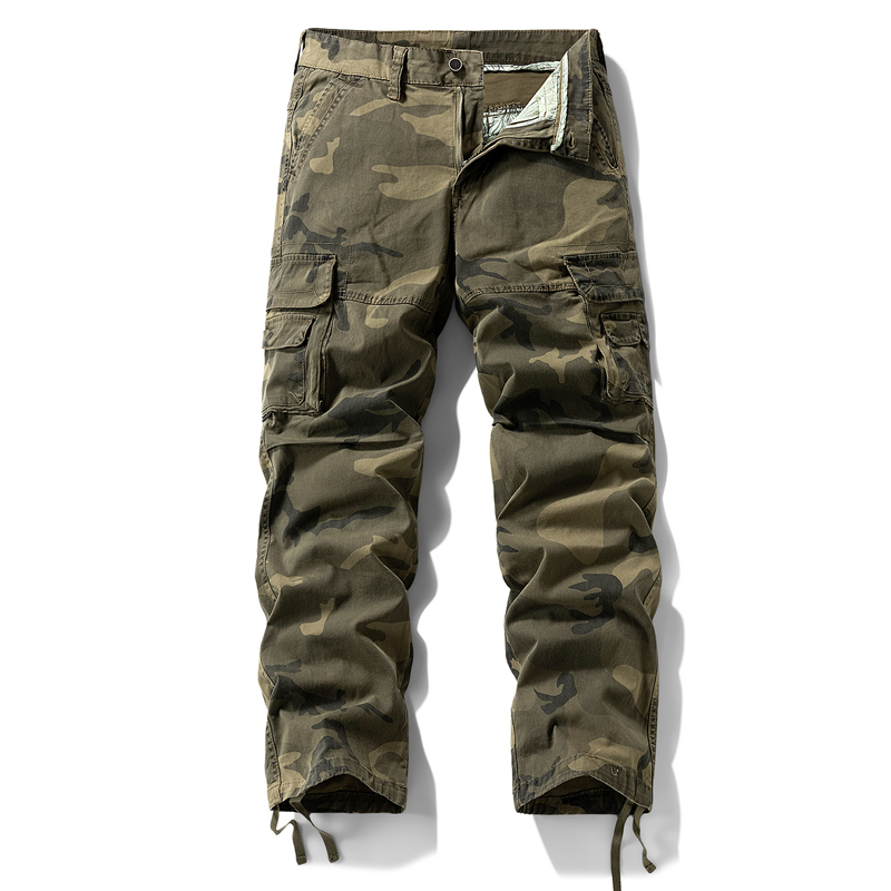 ZAYNE | Cargo trousers with camo print