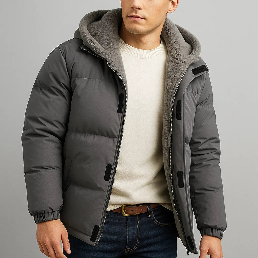 CALLUM | Insulated winter jacket with hood