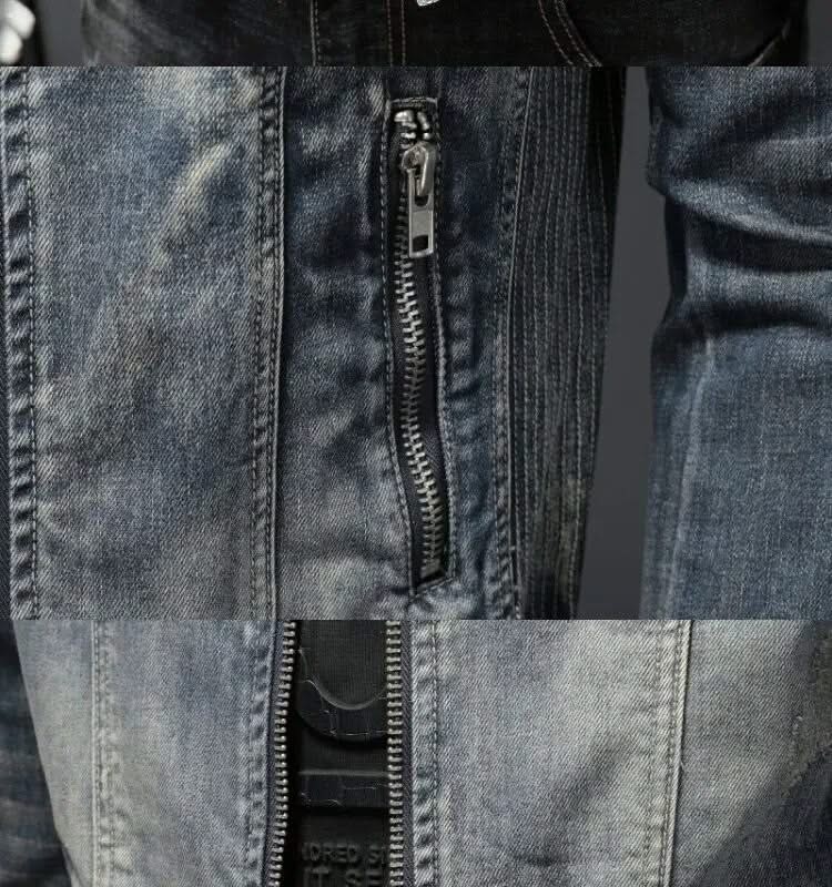 ALESSIO | Denim jacket with retro styling