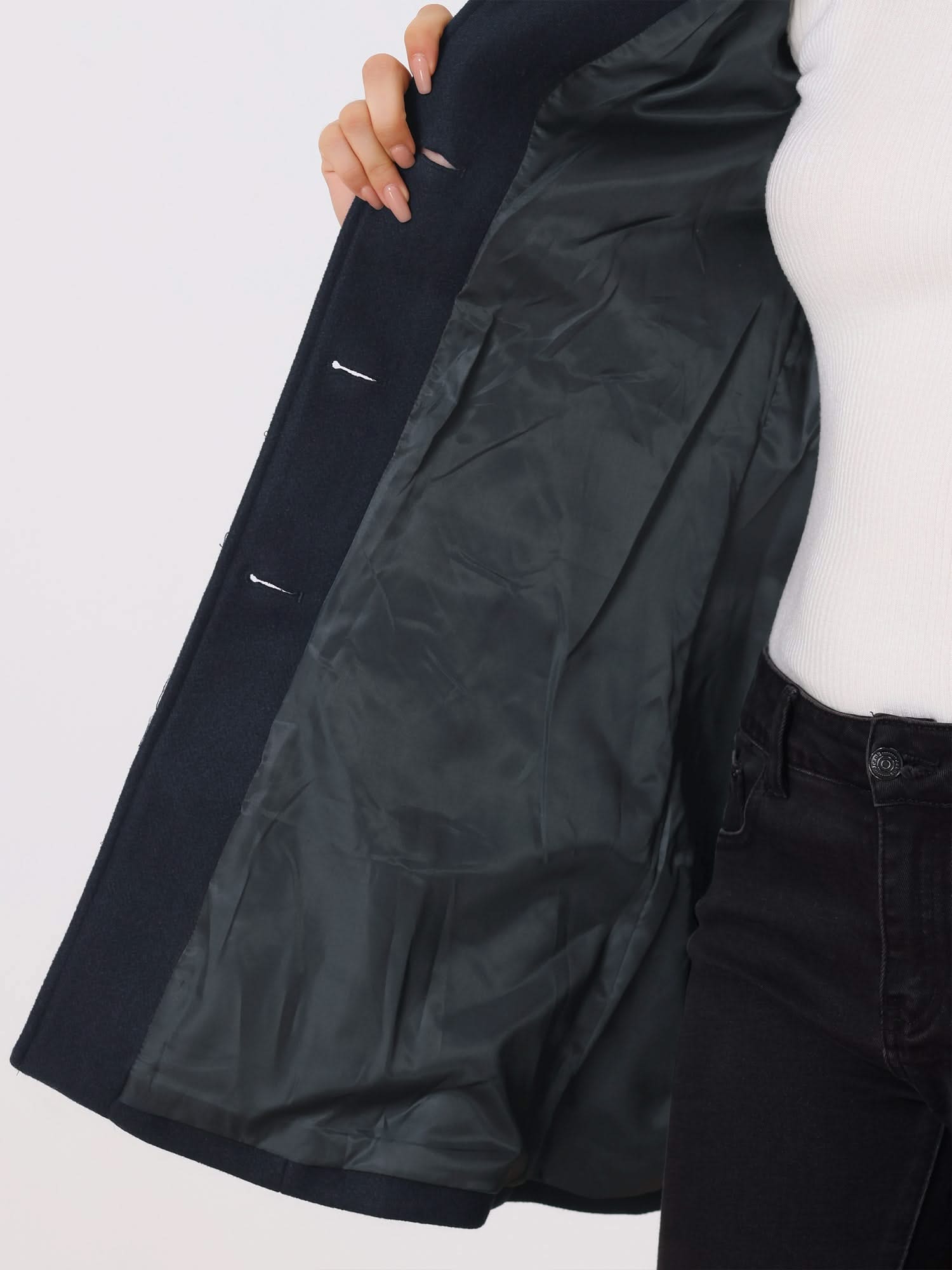 AVELINE | Trench coat with fit-and-flare silhouette